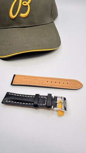 Breitling lederband schwarz - breitling,