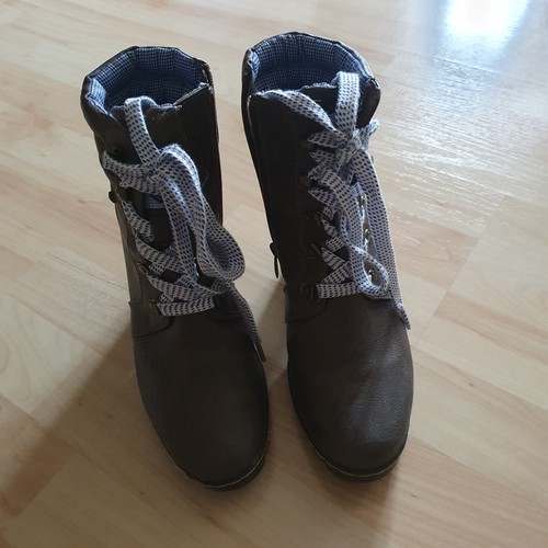Damen trachtenstiefel braun - damen,