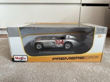 Maisto Modellauto 1:18 Mercedes 1955 SLR Auto OVP Premiere Edition