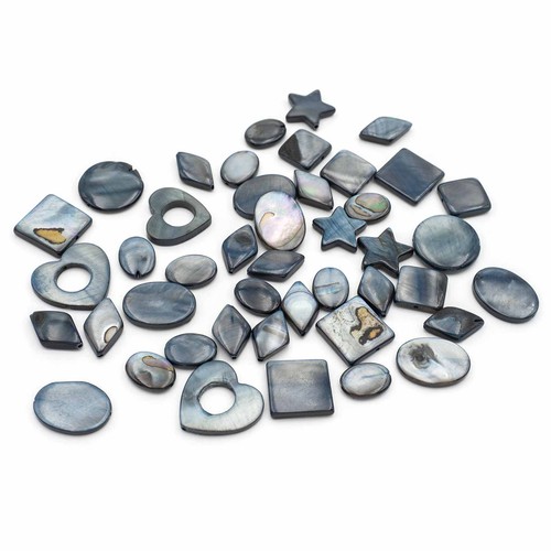 Perlmutt mix grau - mix, muschel