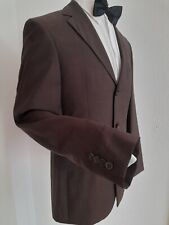 HUGO BOSS Herren Sakko Blazer braun Gr. 94 Rossellini Movie 100 % Schurwolle S4+