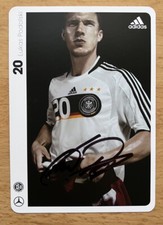 Lukas Podolski AK 1. FC Köln DFB Autogrammkarte EM 2008 original signiert