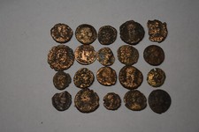 Lot/Konvolut Alte Unbestimmte Römische Münzen,Kleinmünzen,Sammlung,Dachbodenfund