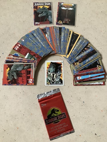 Jurassic park topps - »jurassic, park«