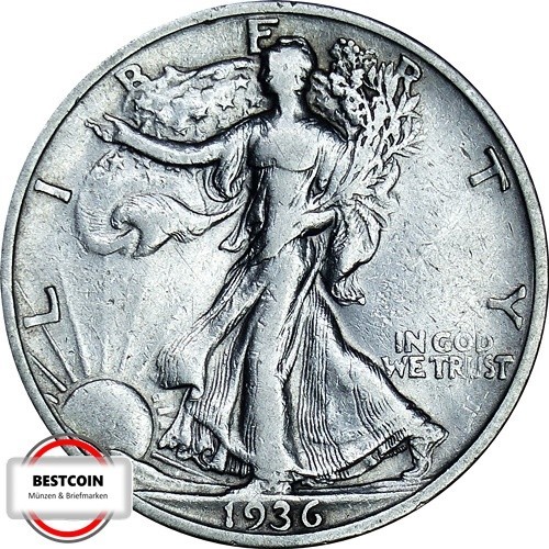 Usa 142 half dollar - km,