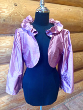 Jacke Jäckchen Bolero Unikat 42 altrosé caromoda design