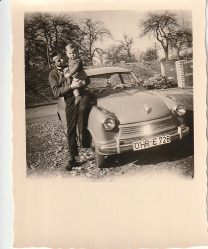 Vintage foto vater - foto, mit