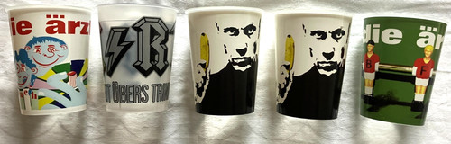 Fünf becher - fÜnf,