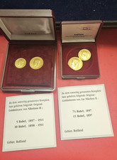 Russland - Nikolaus II -5-7,5-10-15 Rubel Gold 1897-1899-1901 gold 4 münzen 32,1