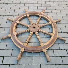 Altes holz steuerrad - ,