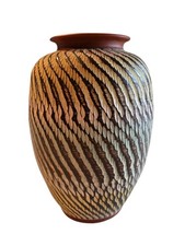 Mid Century Vintage Clay Vase