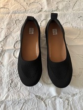 *** FitFlop Damen Allegro Multi-Knit Ballerinas  * schwarz * Gr. 40 ***