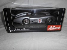 schuco Mercedes W 196 Studio 3 Stromlinie silberfarben