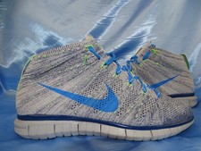 NIKE LUNAR FLYKNIT CHUKKA SNEAKER GR 44 FREE MID SCHUHE FLYWIRE GREY /D87