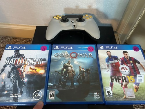 Ps4 console with scuf - ps4,