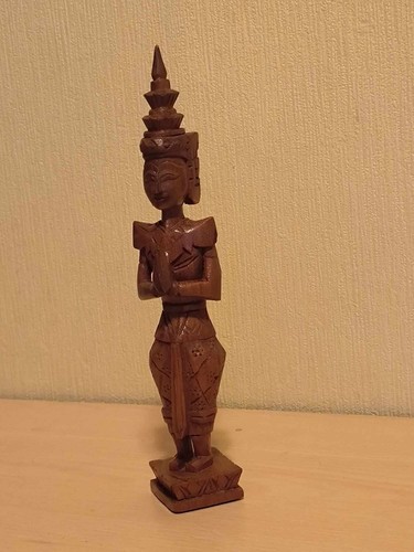 Thai buddha holz stehend - cm,