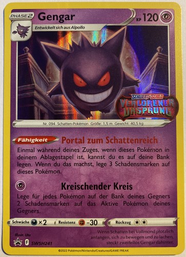 Pokemon gengar holo deutsch - gengar, |