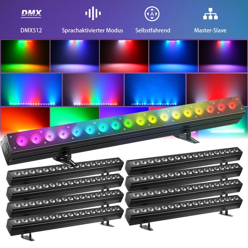 Led rgbwa dmx wall - rgbwa+uv,