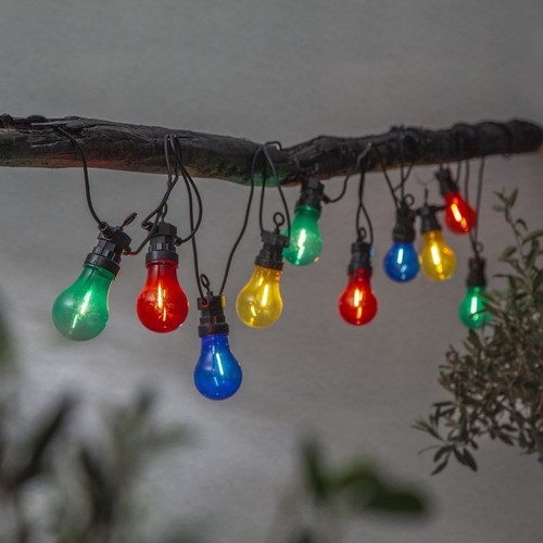 Led lichterkette circus bunte - lichterkette,