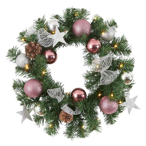 Led weihnachtskranz - led,