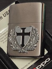 Zippo Templer Shield, Black