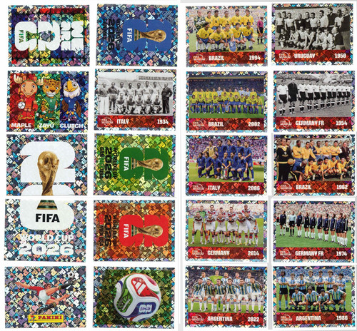 Panini 2026 sticker shiny - 2026,