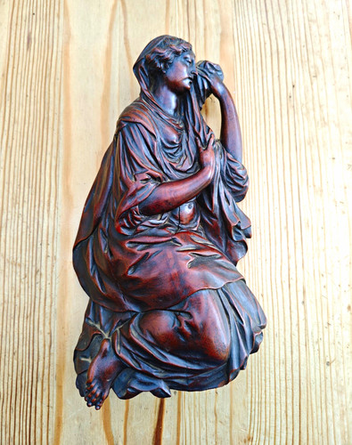 Antikes barock holzrelief - antikes,