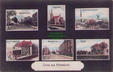 164213 AK Hohenlinde Lagiewniki Bytom Beuthen Oberschlesien 1909 Chausseestrasse