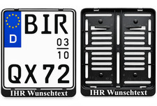 Motorrad kennzeichenhalter - 1x,