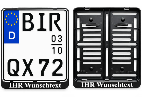 Motorrad kennzeichenhalter - 1x,