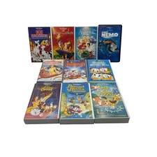 10x vhs kassetten walt - walt, disney