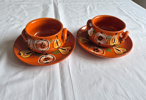 Keramik suppentassen mit - keramik,