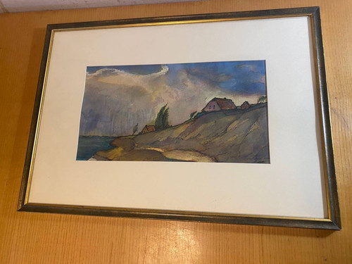 Original aquarell gemälde - aquarell,
