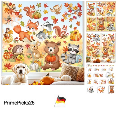 Fenstersticker herbst - fenstersticker,