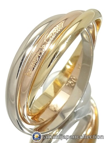 Cartier trinity ring k18 - ring, xs