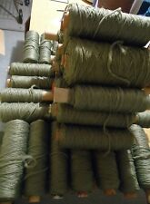 Kettelgarn Industriegarn Garn  #5 Grüntöne 8 kg Teppichbearbeitung Ketteln 