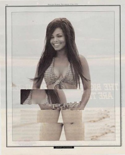 Janet jackson magazine photo - janet,