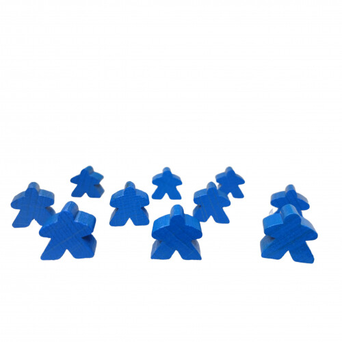 Carcassonne meeple - -,