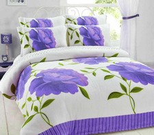 Luxus Teddy Fleece Blumen