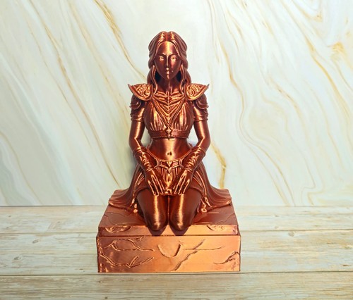 Fantasy statue kriegerin - fantasy,