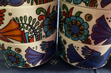 VILLEROY & BOCH  Luxembourg ~ Acapulco ~ 11 Teetassen ~ Durchmesser ca. 8,9cm ~