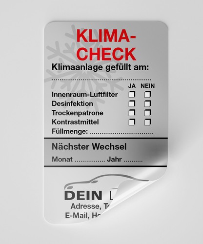 Klima check service kfz - check,
