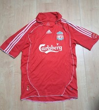 Liverpool FC Trikot Steven Gerrard, Nr. 8, Größe M 07/08 Retro