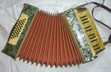 Akkordeon Accordion Wurlitzer Orgel 40er Jahre Dix Längsschliffzungen