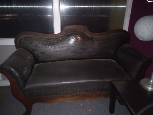 Biedermeier sofa schwarzes - biedermeier,
