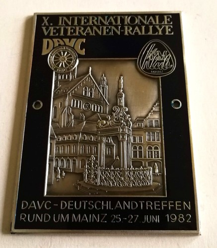 Plakette internationale - plakette, 10.
