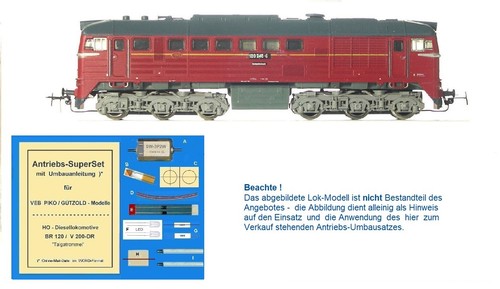 Antriebsset für piko - antriebsset, piko-br120