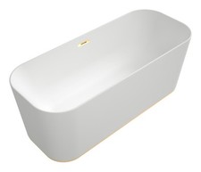 Villeroy & Boch Finion Freistehende Badewanne mit Design-Ring und Emotion...