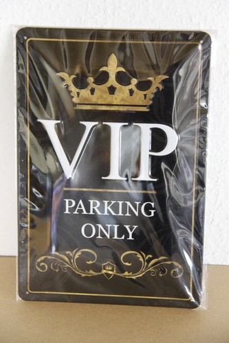 Nostalgie blechschild vip - nostalgie,
