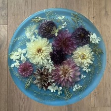 Tisch aus Epoxidharz, echte